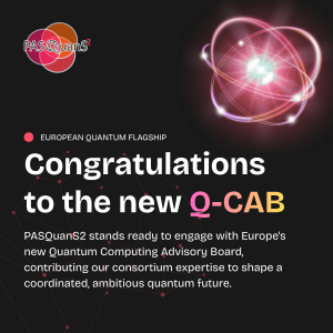 PASQuanS2 Welcomes the Launch of the European Commission's New Quantum Computing Advisory Board